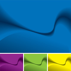 Image showing smooth wave background
