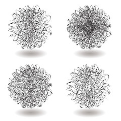 Image showing scribble tangle variation