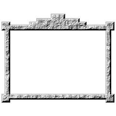 Image showing 3D Stone Frame