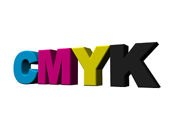 Image showing cmyk