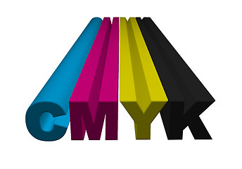 Image showing cmyk