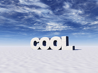 Image showing cool