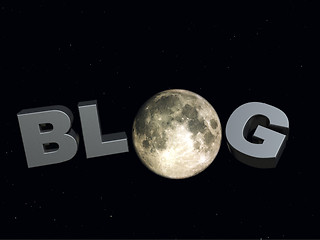 Image showing night blog