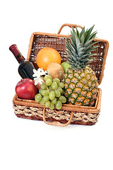 Image showing picnic basket