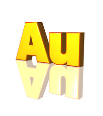 Image showing au - gold