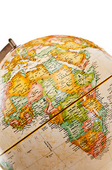 Image showing Globe - Africa