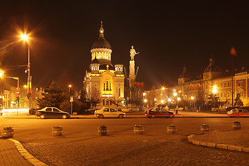 Image showing Avram Iancu Square-Cluj napoca,Romania