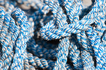 Image showing boat rope