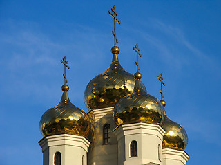 Image showing Domes of Cathedral in the names of all saints