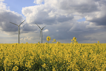 Image showing wind power plants