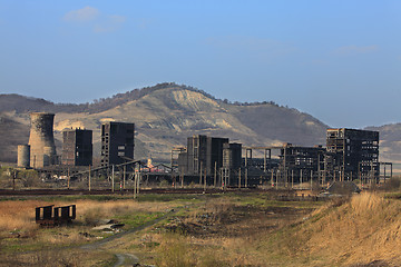 Image showing Heavy industry ruins