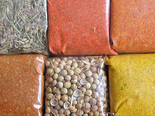 Image showing spices background