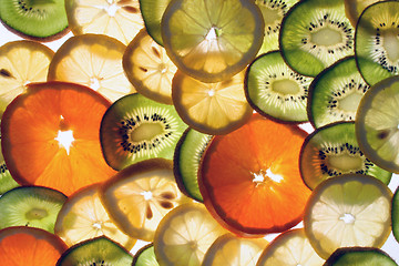 Image showing fruit slices