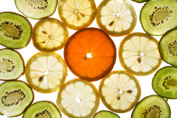 Image showing fruit slices