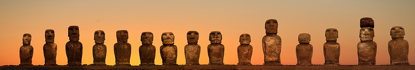 Image showing Easter island