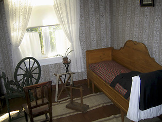 Image showing Old Finnish house interior