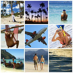 Image showing Vacation collage