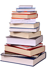 Image showing Books Stack