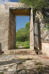 Image showing Open door