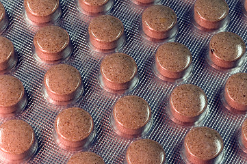 Image showing Pills closeup