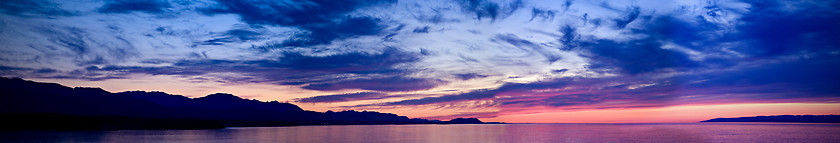 Image showing Strait of Juan de Fuca Sunset