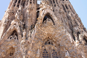 Image showing Sagrada Familia Cathedral in Barcelona