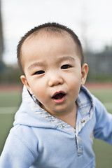 Image showing Happy asian boy