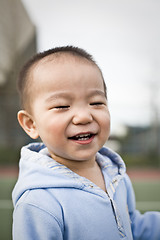 Image showing Happy asian boy