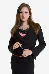 Image showing Young businesswoman