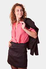 Image showing Casual business woman