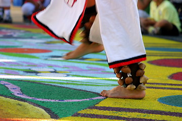 Image showing Dancing feet