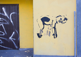 Image showing street art graffiti