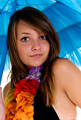Image showing Teenager girl in bikini