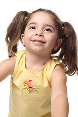 Image showing Pretty smiling toddler girl