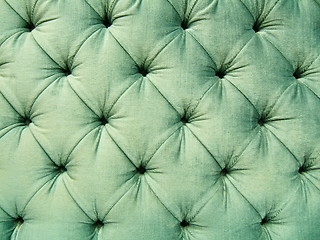 Image showing Green textile background