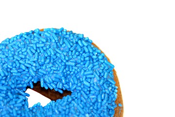 Image showing Blue Doughnut