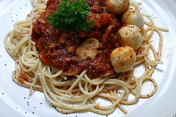 Image showing Spaghetti