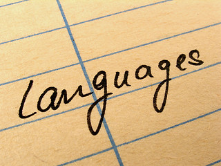 Image showing language