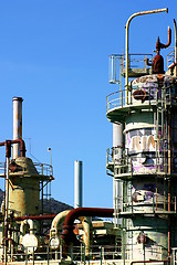 Image showing Oil Refinery