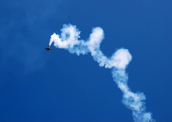 Image showing Acrobatic flight