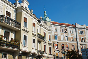 Image showing Belgrade architecture details