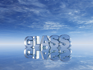 Image showing glass