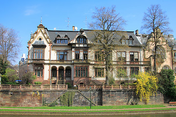 Image showing Colorful houses of Strasbourg