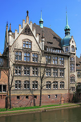 Image showing Colorful houses of Strasbourg