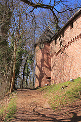 Image showing haut Koenigsbourg castle