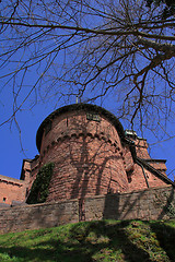 Image showing haut Koenigsbourg castle