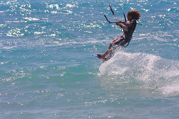 Image showing kite boarder