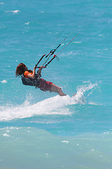 Image showing kite boarder