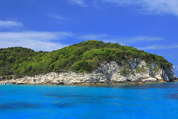 Image showing anti Paxos island Greece