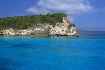 Image showing anti Paxos island Greece